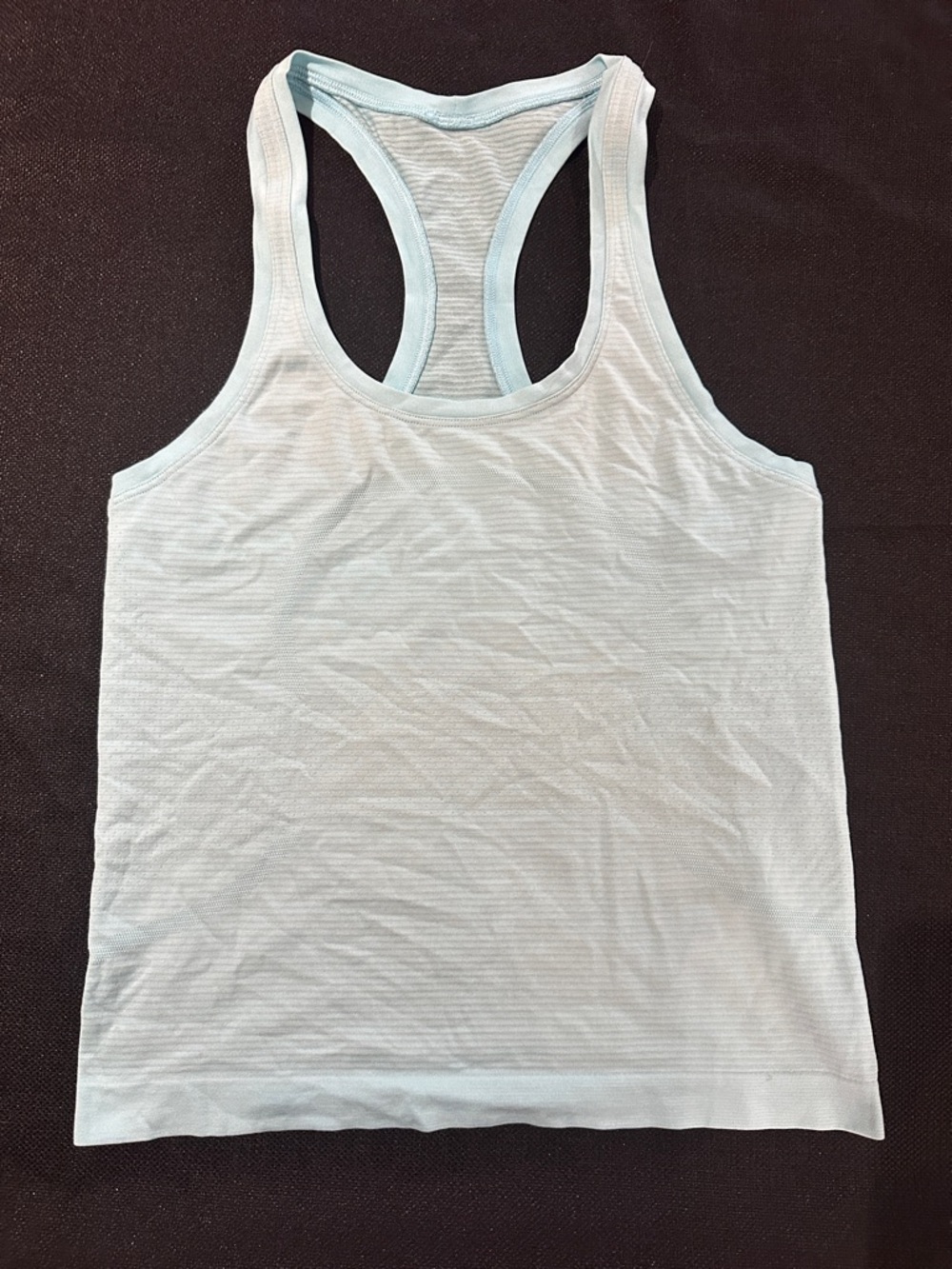 lululemon athletica Light Blue Racerback Tank